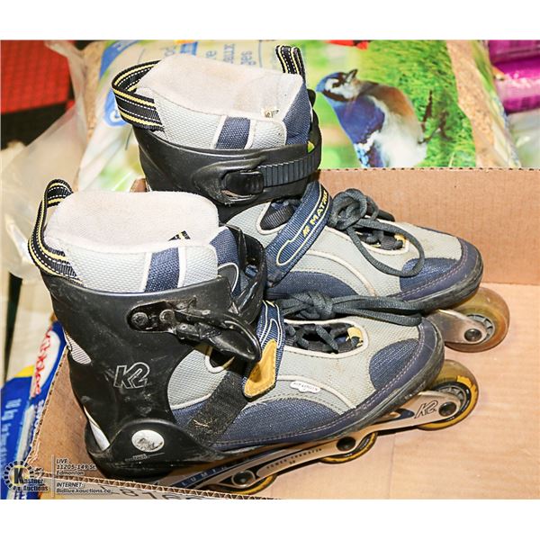 BOX WITH PAIR OF K2 MATRIX ROLLERBLADES - MEN'S