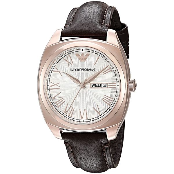 NEW CLASSIC EMPORIO ARMANI ROSEGOLD BEZEL MSRP$249