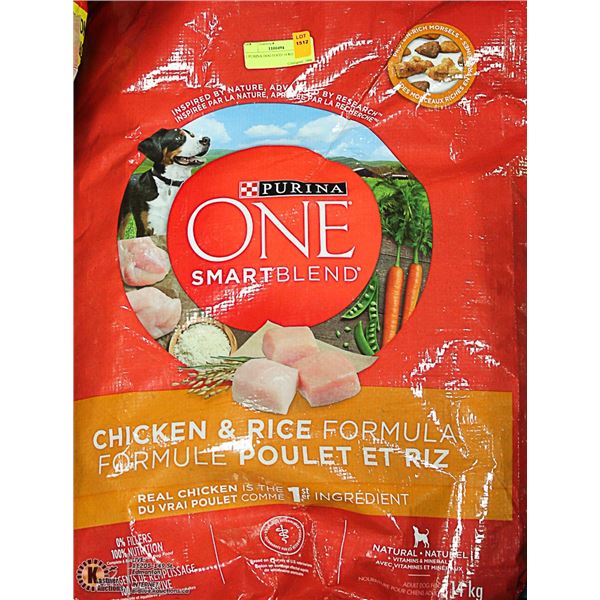 1 BAGS OF PURINA DOG FOOD 14 KG
