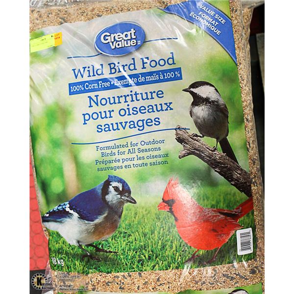 5 BAGS OF WILD BIRD FOOD 18 KG