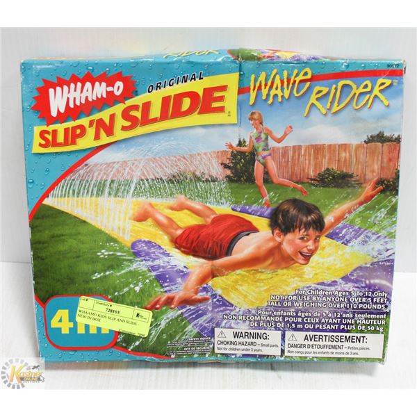 WHAM-O KIDS SLIP AND SLIDE - NEW IN BOX
