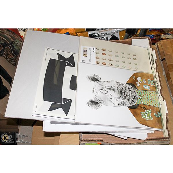 19 ASSORTED IKEA PRINTS