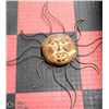 Image 1 : LARGE COPPER & CLAY SUN