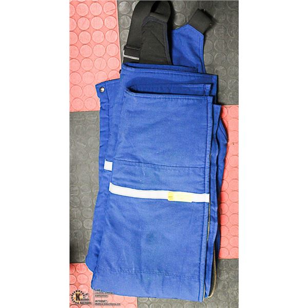 NOMEX  FLAME RESISTANT COVERALLS - SIZE LARGE