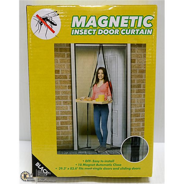 NEW MAGNETIC INSECT DOOR MESH CURTAINS