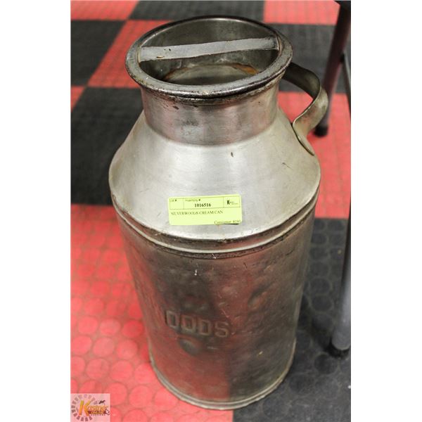 SILVERWOODS CREAM CAN