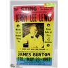 Image 1 : JERRY LEE LEWIS CONCERT POSTER - REPRODUCTION