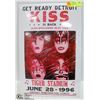 Image 1 : KISS CONCERT POSTER - REPRODUCTION