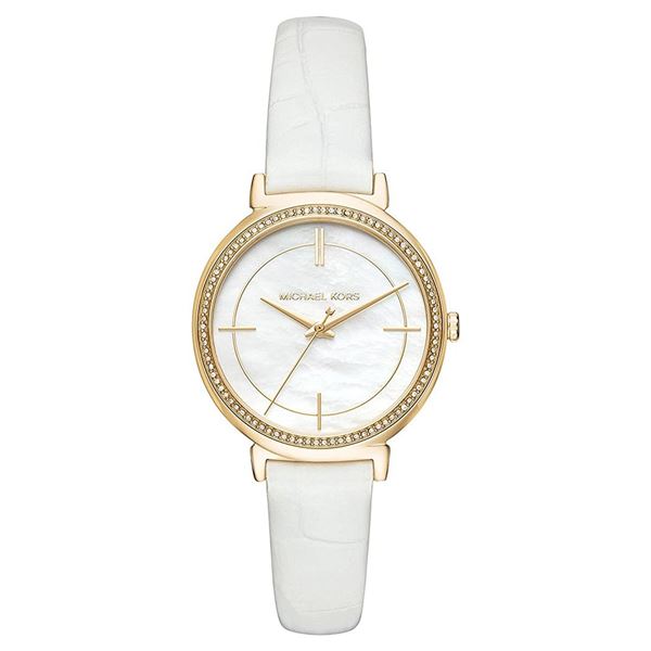 NEW MICHAEL KORS MOTHER OF PEARL DIAL MSRP $299.