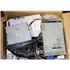 Image 1 : BOX OF VEHICLE STEREO EQUIPMENT AS IS