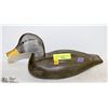 Image 1 : FOLK ART WOODEN DUCK DECOY