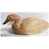 Image 1 : FOLK ART WOODEN DUCK DECOY