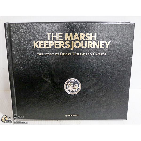 DUCKS UNLIMITED 75TH ANN BOOK W $10 COIN