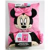 Image 1 : DISNEY MINNIE MOUSE PILLOW & OVERSIZED THROW