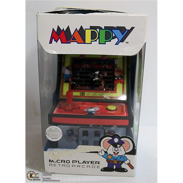 MY ARCADE MAPPY MICRO ARCADE PLAYER