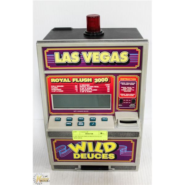 LAS VEGAS WILD DEUCES SLOT MACHINE