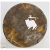 Image 1 : BUFFALO HAND DRUM SPLIT