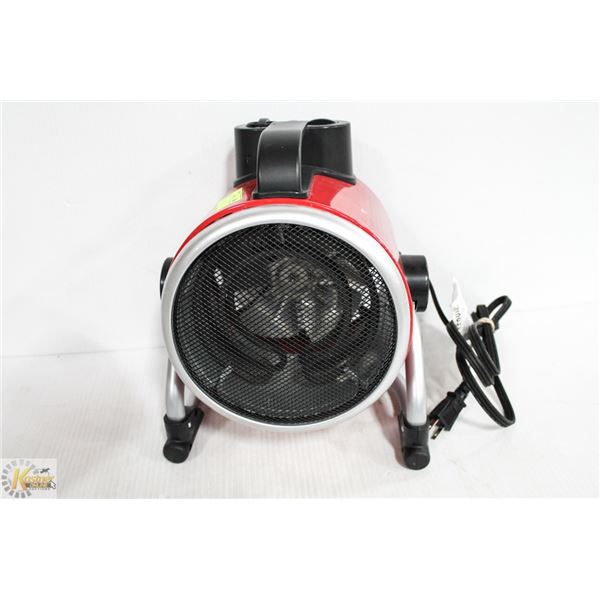 NEW MAINSTAY UTILITY HEATER WITH THERMOSTAT