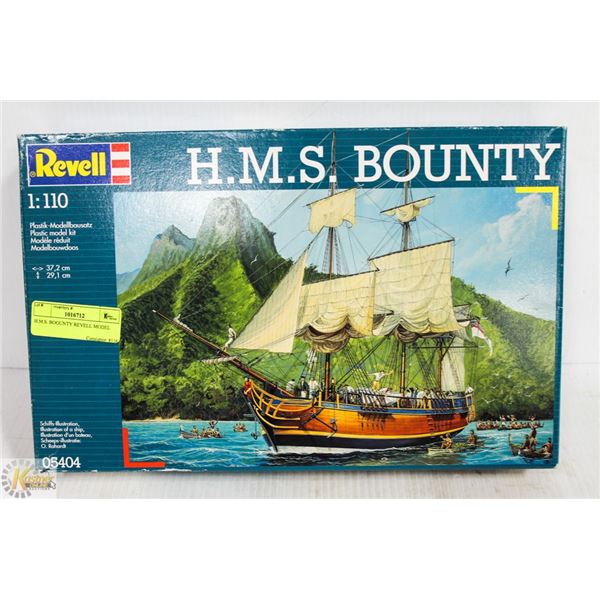 H.M.S. BOOUNTY REVELL MODEL