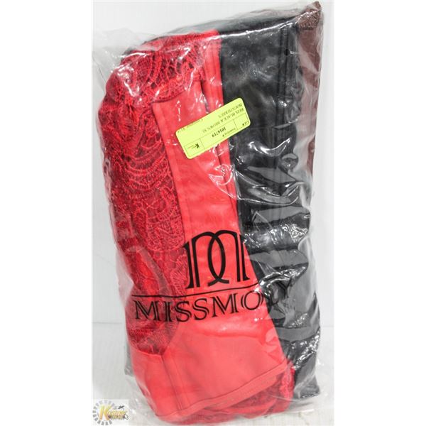 RED, BLACK & BROWN XL BOUSTIERRE'S