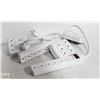 Image 1 : BOX OF ELECTRICAL PLUGS AND CORDS
