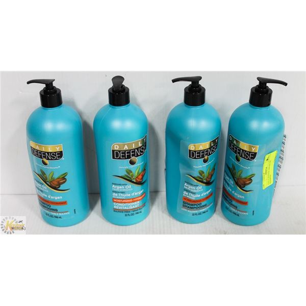 DAILY DEFENSE ARGAN OIL SHAMPOO