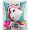 Image 1 : NICKELODEON UNICORN PILLOW & OVERSIZED THROW
