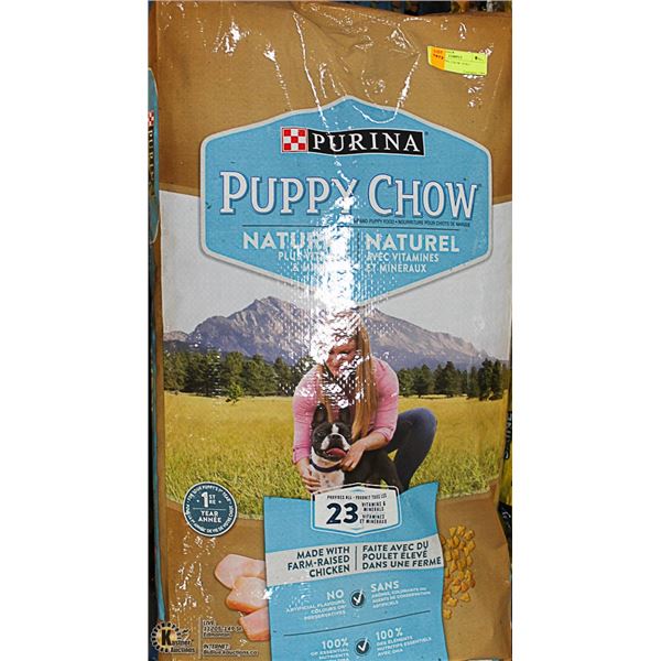 3 BAGS PUPPY CHOW 18 KG