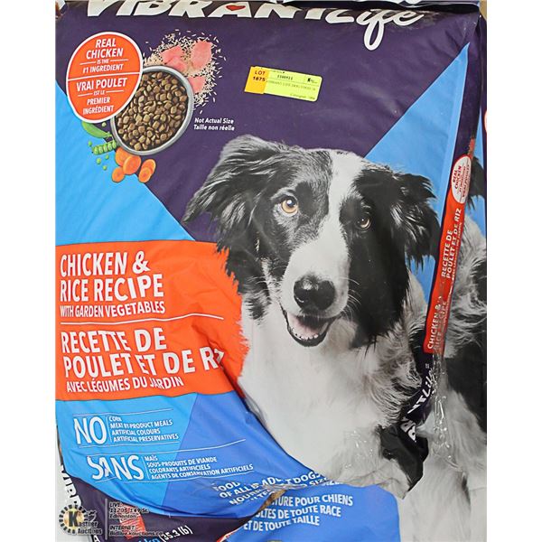 3 BAGS VIBRANT LIFE DOG FOOD 16 KG