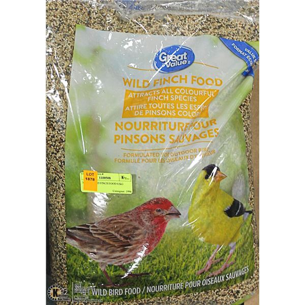 3 BAGS WILD FINCH FOOD 8 KG