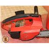 Image 2 : HOMELITE SUPER 2 CHAINSAW + GAS CAN  NEEDS TLC