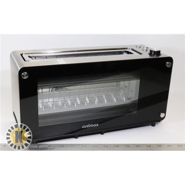 CUSIMEX GLASS WALL TOASTER