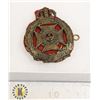 Image 1 : WW2 ROYAL RIFLES OF CANADIAN MILITARY CAP BADGE
