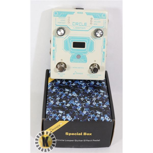 CIRCLE LOOPER GUITAR EFFECT PEDAL