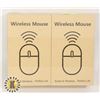 Image 1 : LOT OF TWO WIRELESS MICE