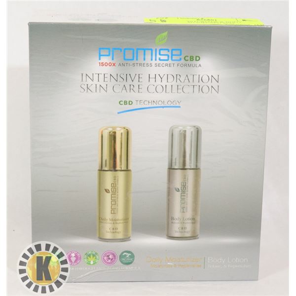 DAILY MOISTURIZER & BODY LOTION CBD INFUSED $249