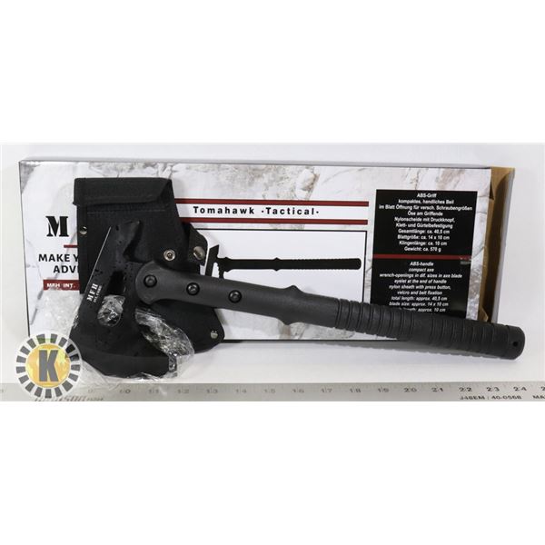 NEW MFH TACTICAL TOMAHAWK WITH SHEATH