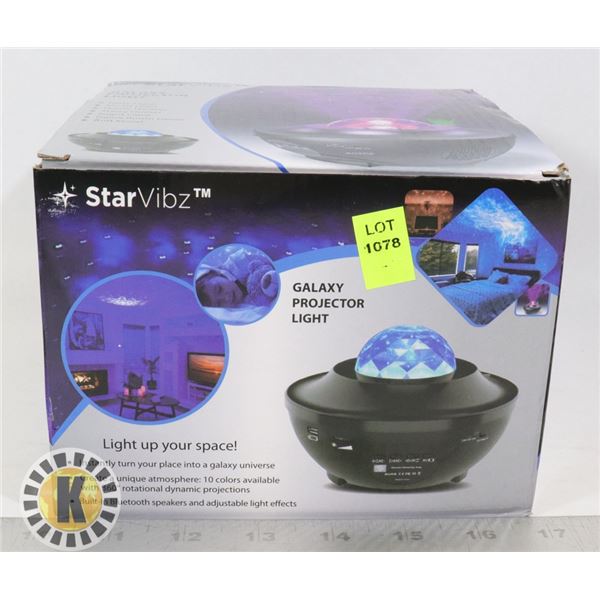 STAR VIBZ GALAXY PROJECTOR LIGHT