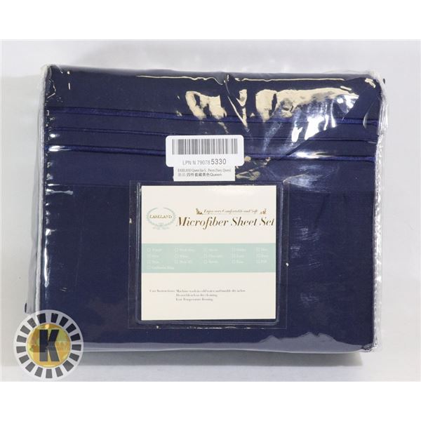 EASELAND MICROFIBER SHEET SET (QUEEN SIZE)