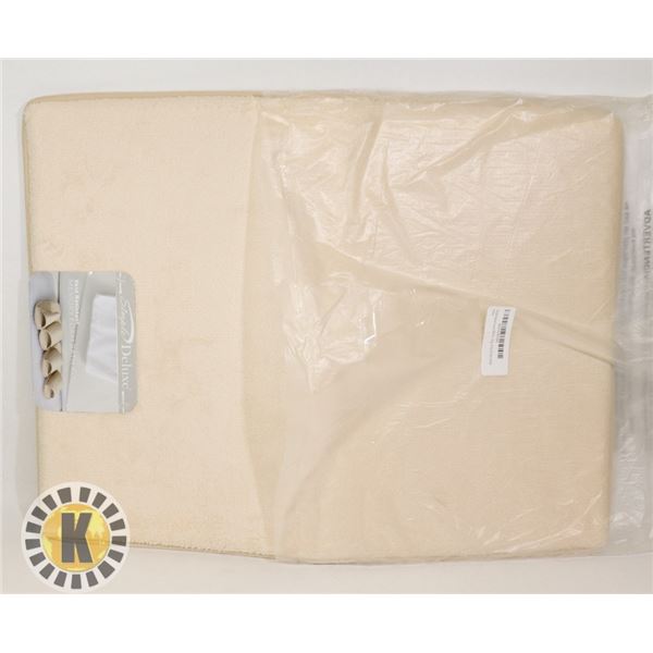 SIMPLE DELUXE SKID RESISTANT MEMORY FOAM BATH RUG