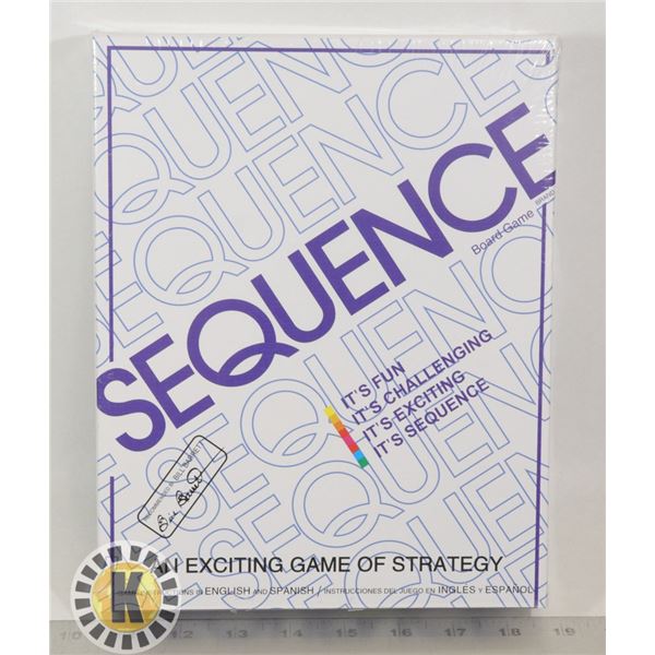 SEQUENCE STRATEGY BOARD GAME
