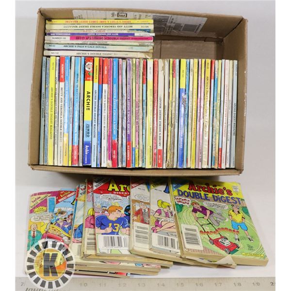 VINTAGE ARCHIE DIGEST BOOKS 60 ALL TOGETHER
