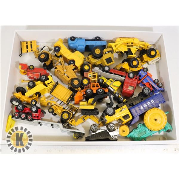 VINTAGE DIECAST TRUCKS HEAVY EQUIPMENT