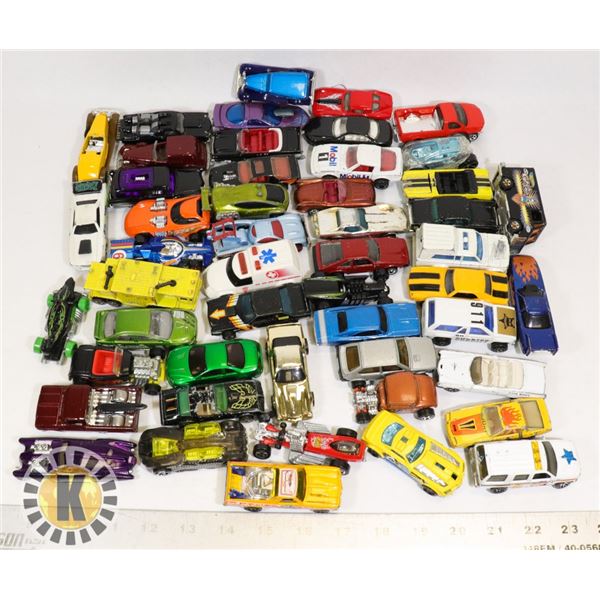 VINTAGE DIECAST HOT WHEELS 50 PIECES