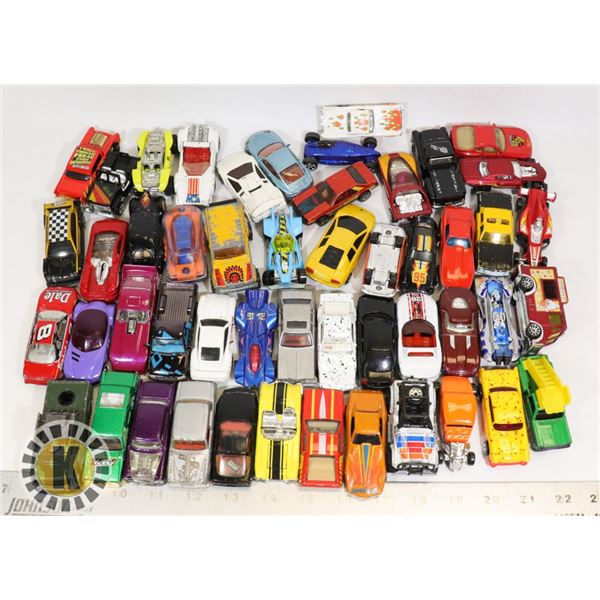 VINTAGE DIECAST HOT WHEELS 50 PIECES