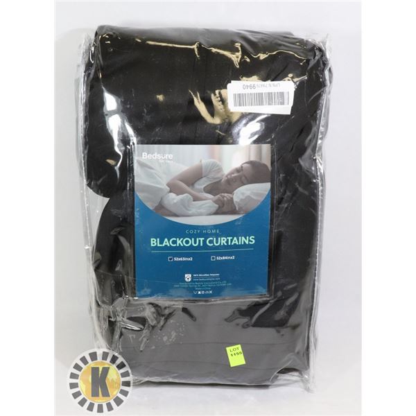 BEDSURE COZY HOME BLACKOUT CURTAINS 2 PACK