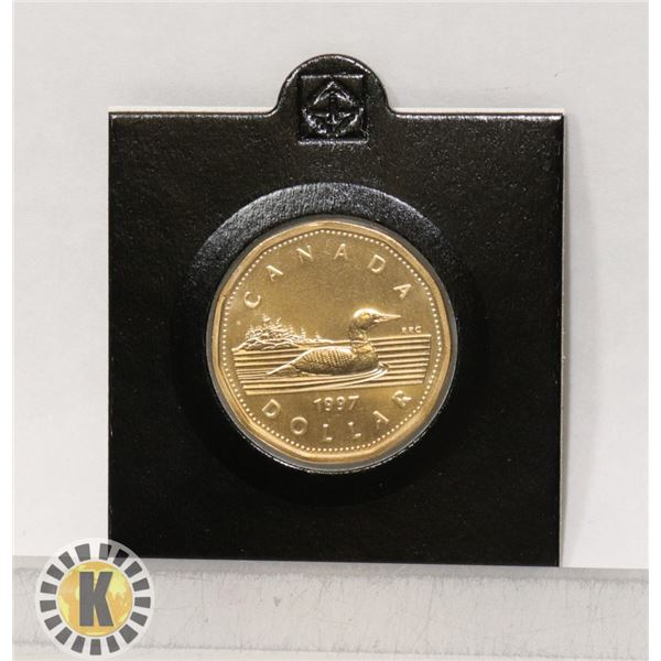 1997 CANADIAN LOON DOLLAR NOT ISSUED IN CHANGE