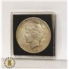 Image 1 : 1923S USA SILVER PEACE DOLLAR