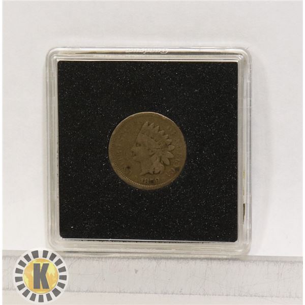 1859 ONE YEAR TYPE USA INDIAN HEAD 1 CENT COIN