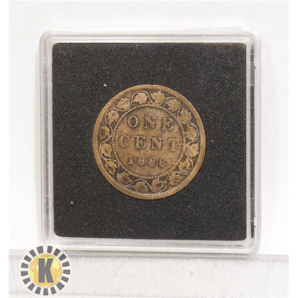 1888 VICTORIAN CANADIAN LARGE